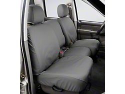 Covercraft Seat Saver Polycotton Custom Front Row Seat Covers; Gray (2004 Jeep Grand Cherokee WL Limited, Special Edition)