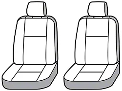 Covercraft Seat Saver Waterproof Polyester Custom Front Row Seat Covers; Gray (96-98 Jeep Grand Cherokee ZJ)