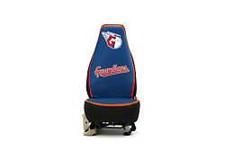 Coverking Universal Ultisuede Seat Cover with Cleveland Guardians Logo (Universal; Some Adaptation May Be Required)