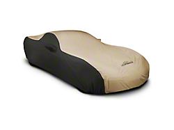 Coverking Stormproof Car Cover with Front Fender Antenna Pocket; Black/Tan (21-24 Bronco 4-Door w/o Roof Rails, Excluding Raptor)