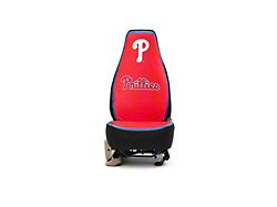 Coverking Universal Ultisuede Seat Cover with Philadelphia Phillies Logo (Universal; Some Adaptation May Be Required)