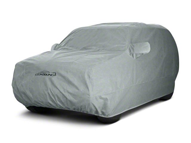 Coverking Coverbond Car Cover; Gray (14-18 Jeep Wrangler JK 2-Door)