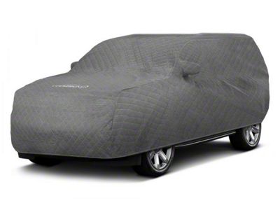 Coverking Moving Blanket Indoor Car Cover; Gray (14-18 Jeep Wrangler JK 4-Door)