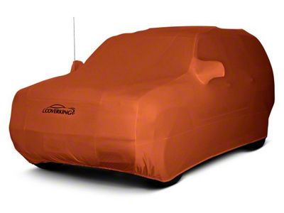 Coverking Satin Stretch Indoor Car Cover; Inferno Orange (07-13 Jeep Wrangler JK 4-Door)