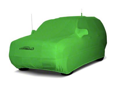 Coverking Satin Stretch Indoor Car Cover; Synergy Green (07-10 Jeep Wrangler JK 2-Door)