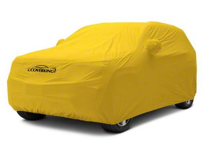 Coverking Stormproof Car Cover; Yellow (87-95 Jeep Wrangler YJ, Excluding Islander)