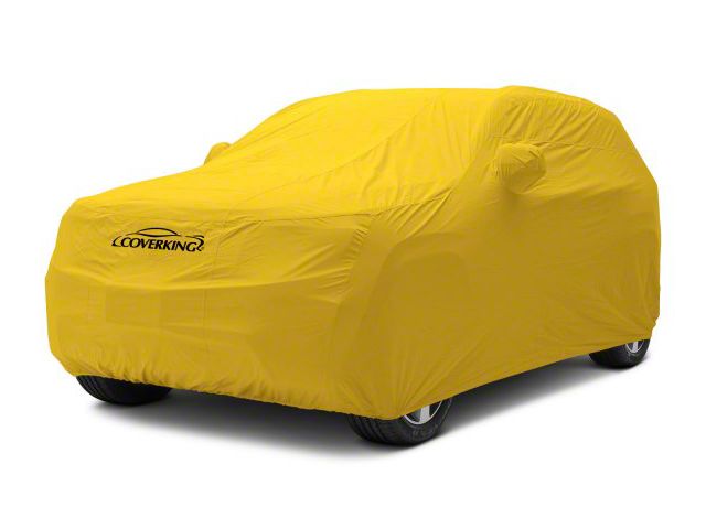 Coverking Stormproof Car Cover; Yellow (97-06 Jeep Wrangler TJ, Excluding Unlimited)