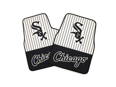 Coverking Printed Floor Mats with Chicago White Sox Logo (Universal; Some Adaptation May Be Required)