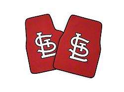 Coverking Printed Floor Mats with St Louis Cardinals Logo (Universal; Some Adaptation May Be Required)