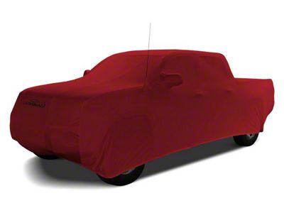 Coverking Satin Stretch Indoor Car Cover; Pure Red (05-15 Tacoma Double Cab)