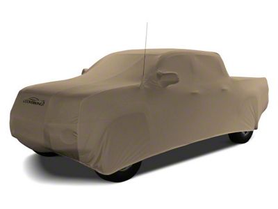 Coverking Satin Stretch Indoor Car Cover; Sahara Tan (05-15 Tacoma Access Cab)