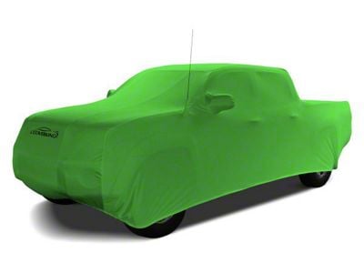 Coverking Satin Stretch Indoor Car Cover; Synergy Green (16-23 Tacoma Double Cab)