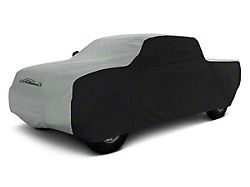 Coverking Stormproof Car Cover; Black/Gray (16-23 Tacoma Access Cab w/o Factory Roof Rack)