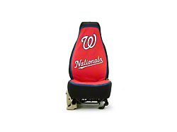 Coverking Universal Ultisuede Seat Cover with Washington Nationals Logo (Universal; Some Adaptation May Be Required)