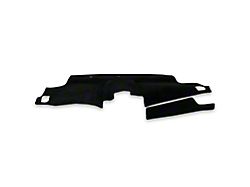 Coverking Custom Dashboard Cover; Poly Carpet Black (22-25 Tundra)