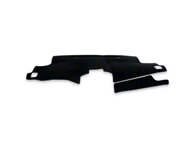 Coverking Custom Dashboard Cover; Velour Black (22-25 Tundra)