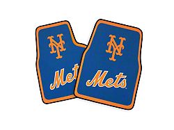 Coverking Printed Floor Mats with New York Mets Logo (Universal; Some Adaptation May Be Required)