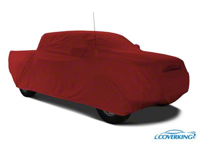 Coverking Stormproof Car Cover; Red (22-25 Tundra Double Cab)