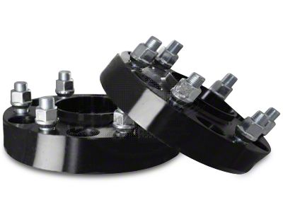 1.25-Inch Billet Aluminum Hubcentric Wheel Adapter; 5x4.5 to 5x5 (87-06 Jeep Wrangler YJ, TJ)