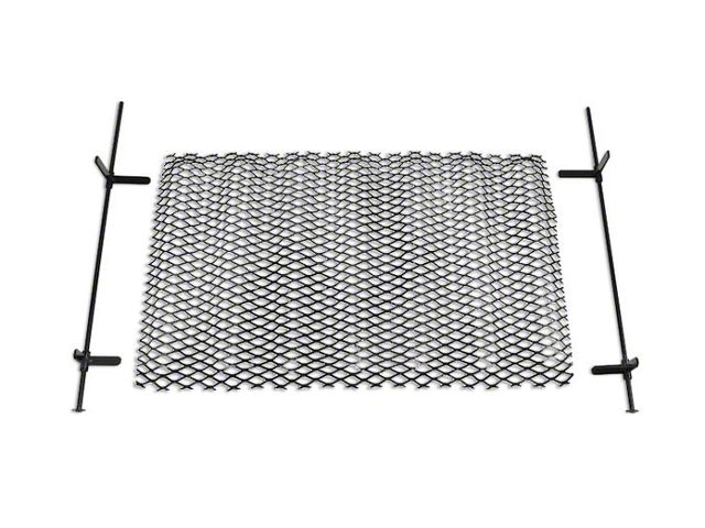 3D Grille Inserts; Gloss Black (97-06 Jeep Wrangler TJ)