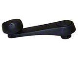 Window Crank Handle; Black (87-95 Jeep Wrangler YJ)