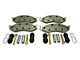 Brake Pad Master Kit; Front Pair (90-06 Jeep Wrangler YJ & TJ)