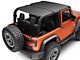 Combo Beach Topper; Black Diamond (07-18 Jeep Wrangler JK 2-Door)