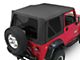 Complete Soft Top with Tinted Windows; Black Diamond (97-06 Jeep Wrangler TJ w/ Half Steel Doors, Excluding Unlimited)