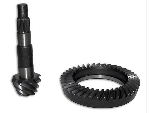 Dana 35 Rear Axle Ring and Pinion Gear Kit; 4.88 Gear Ratio (87-95 Jeep Wrangler YJ)