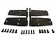 Door Hinge Set; Black Stainless (76-95 Jeep CJ7 & Wrangler YJ w/ Full Doors)