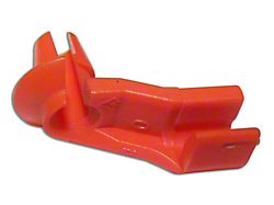 Door Lock Rod Clip; Orange (97-18 Jeep Wrangler TJ & JK)