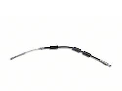 Rear Emergency Brake Cable; Driver Side; 37-1/2-Inch (91-95 Jeep Wrangler YJ w/ Rear Disc Conversion)