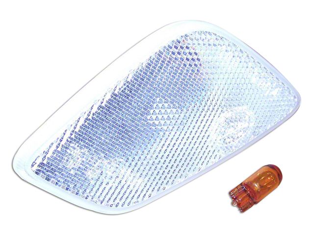 Front Side Marker Light; Clear (97-06 Jeep Wrangler TJ)