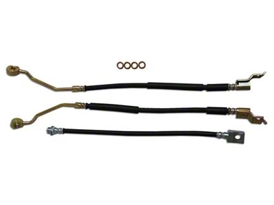 Brake Hoses; Front and Rear (90-95 Jeep Wrangler YJ)