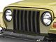 Grille Inserts; Black (97-06 Jeep Wrangler TJ)