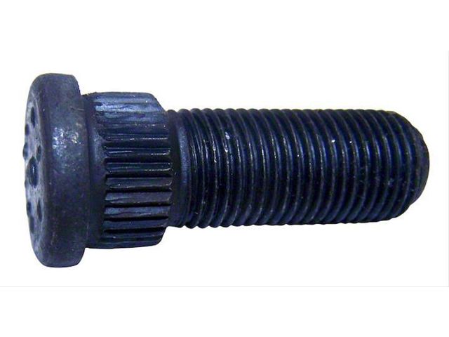 Axle Hub Bolt; Right Hand Thread; Front; with Front Drum Brakes (76-79 Jeep CJ7; 73-83 CJ5)