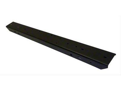 Bumper; Black; Front (97-06 Jeep Wrangler)