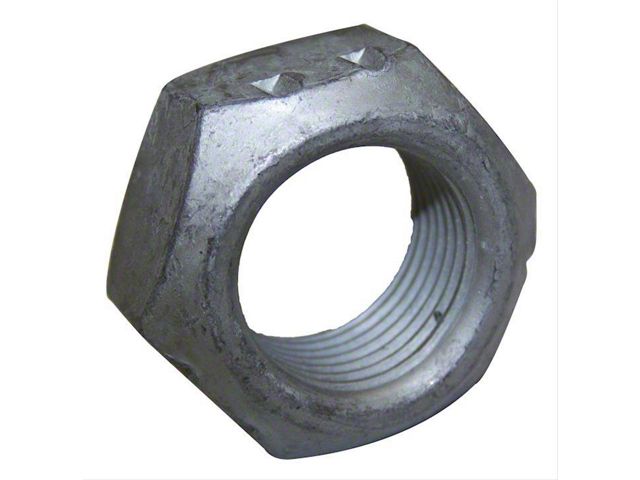 Differential Pinion Shaft Nut; Rear; 0.875-Inch; with Dana 35 or 44 Rear Axle (07-18 Jeep Wrangler)