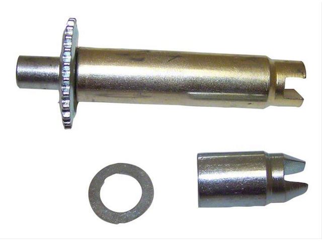 Drum Brake Self-Adjuster Screw Assembly; Right Front or Rear; with 11-Inch Brakes (76-78 Jeep CJ7; 73-78 CJ5)