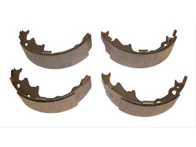 Rear Brake Shoe and Lining Set; 9-Inch x 2.50-Inch (90-00 Jeep Wrangler YJ & TJ)