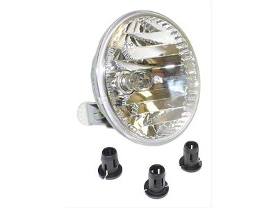 Halogen Fog Light Assembly; Left or Right (13-24 Jeep Wrangler JK & JL)