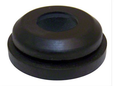 Power Brake Booster Check Valve Grommet; Black Rubber (87-95 Jeep Wrangler)