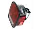 Tail Light; Chrome Housing; Red/Clear Lens; Driver Side (87-90 Jeep Wrangler YJ)