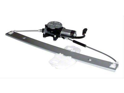 Window Regulator; Rear Left (07-18 Jeep Wrangler)