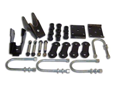 Rear Leaf Spring Mounting Kit (87-95 Jeep Wrangler YJ w/ Dana 35 Rear Axle)