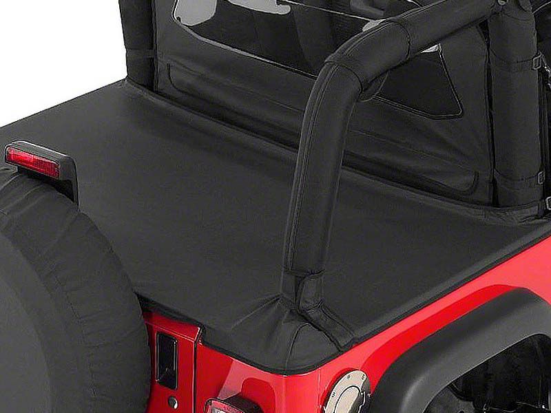 Jeep Wrangler Tonneau Cover Black Denim 87 91 Jeep Wrangler Yj