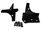 Windshield Light Mounting Brackets; Black (97-06 Jeep Wrangler TJ)