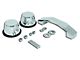 Windshield Tie Down Kit; Stainless Steel (07-18 Jeep Wrangler JK)