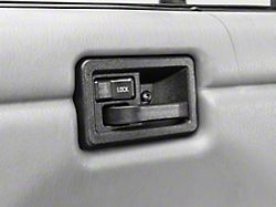 Inside Door Handle; Driver and Passenger Side (87-06 Jeep Wrangler YJ & TJ)