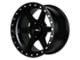 CXA Off Road Wheels TR2 SENTRY 6 Full Matte Black 6-Lug Wheel; 17x9; -18mm Offset (05-15 Tacoma)